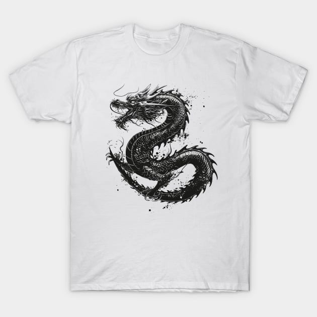 dragon T-Shirt by dorapeterx